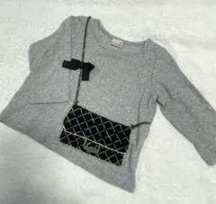 petit main グレー 長袖Tシャツ 80サイズ