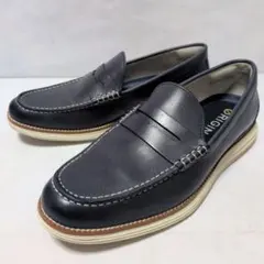 ✨️美品✨️コールハーン ローファー ネイビー 28.0cm相当 軽量 本革