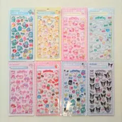 サンリオ ボンボンドロップシール ８枚セット