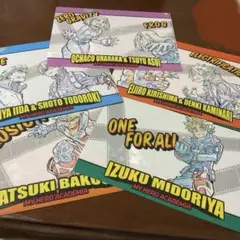 僕のヒーローアカデミア クリアファイル5枚セット