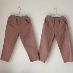 SM2 サマンサ　コーデュロイ パンツ ピンク　2枚セット　双子　120