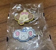 mikko ガチャ ぷっくりラバーヘアピン スフレ チュー