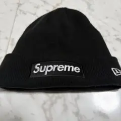Supreme New Era Box Logo Beanie / Black