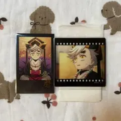 鬼滅の刃　ダイニング　お楽しみくじ　フィルム風クリアカード　チェキ　童磨