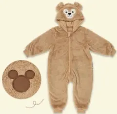 ダッフィー ディズニーシー　公式ロンパース　カバーオール　コスプレ