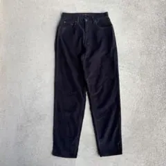 希少 00s エディーバウアー 古着 コーデュロイパンツ コットン ネイビーのサムネイル