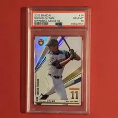 2013 BANDAI 大谷翔平 ルーキーカード #74 PSA-10