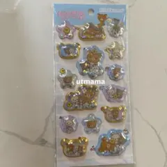 キラッとぷくぷくエアーシール　リラックマ