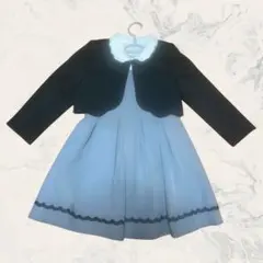 【極美品】フォーマルワンピースとボレロ 3点セット　120