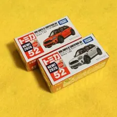 トミカ No.52 MINI Cooper SE カントリーマン All4 2種のサムネイル