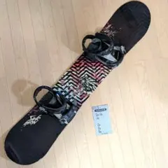 サロモン スノーボード バインディング 2点セット 144cm デッキパット付き