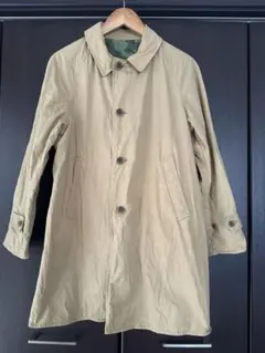 ジャーナルスタンダード　ベージュ ステンカラーコート 迷彩裏地