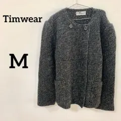 【Timwear ミックスカラー ニットカーディガン 日本製】のサムネイル