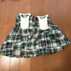 【F.O.KIDS】ワンピース 姉妹 95cm 80cm