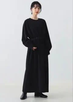 Demi-Luxe BEAMSワンピース サテンリボン ワンピース レディース