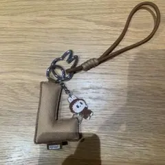 POP MART ラブブ アルファベットLキーホルダー ブラウン