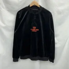 NOEL REUSSIR ハーフジッププルオーバー ベロア