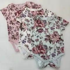 next 超美品　半袖　ロンパース3枚セット