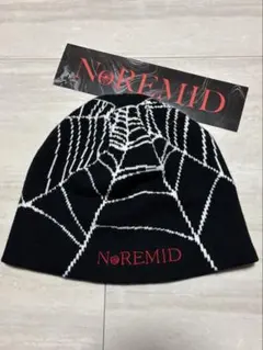 NoREMID クモの巣デザイン ニット帽