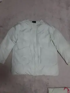 【値下】淡い緑色 ダウンジャケット