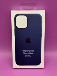 Apple純正 iPhone12mini シリコーンケース/ネイビ未開封