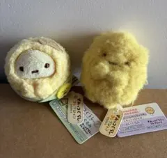 すみっコぐらし　てのりぬいぐるみ　たぴおか(こーん)ぽっぷこーん(キャラメル味)