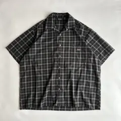 90s〜00s Dickies 半袖シャツ 開襟 オープンカラーオンブレチェックのサムネイル