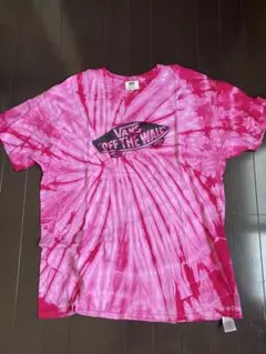 VANS タイダイ Tシャツ XL OFF THE WALL 半袖　ロゴプリント
