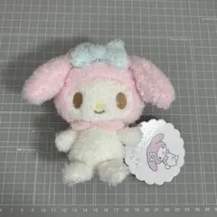 【新品未使用】マイメロディ ボアキーホルダー