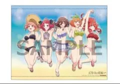 五等分の花嫁　B2タペストリー　ゲーマーズ　店舗特典　Blu-ray DVD