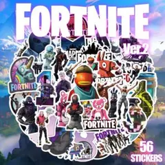 FORTNITE ステッカー 56枚セット Ver.2 PVC 防水シール