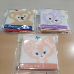 ダッフィーフレンズ　ミニタオル　3点セット　新品