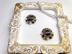 【一点物につき再販不可】オートクチュール風耳飾りピアスorイヤリング