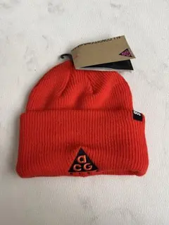NIKE ＡＣＧニット帽 ニットビーニー オレンジ