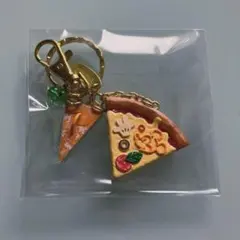 ディズニー ミッキー ピザ キーホルダー