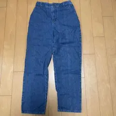 ストレートデニムパンツ M