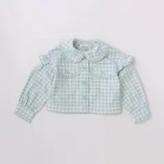 メゾピアノ☆ギンガムチェックジャケット130