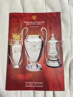 Manchester United 公式カタログ 1999年 クリスマス
