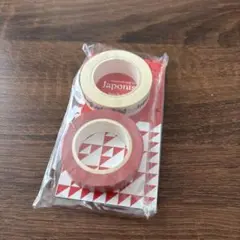 嵐　マスキングテープ　japonism 赤