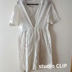 studio CLIP 半袖 チュニック ブラウスのサムネイル