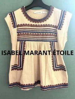ISABEL MARANT ETOILE 刺繍ブラウス 半袖 36のサムネイル