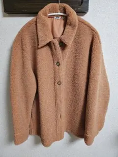 UNIQLO U ボアジャケット　オレンジL