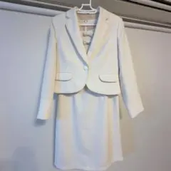ホワイト ジャケット ドレス セット
