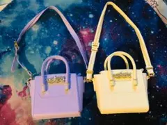 ジルスチュアート　ガチャガチャ　ミニビジューロイヤルトート　バッグ　2個