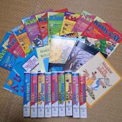アルク　kiddy CAT 英語教室　CD.DVD６年間分まとめ売り アルク kiddy CAT 英語教室 CD.DVD6年間分まとめ売り アルク