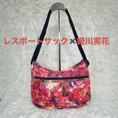 美品✨【LeSportsac】蜷川実花コラボ　花柄和風ショルダーバッグ