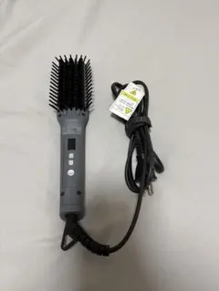 SALONIA ストレートヒートブラシ グレー