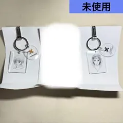 HUNTER×HUNTERクリアベースキーホルダー④ クロロ、シャルナーク