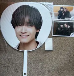 Aぇ! group 佐野晶哉 うちわ 写真2枚