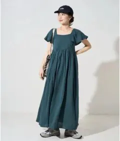 FREAK'S STORE 新品 インド ダブルガーゼ バックリボン ワンピース